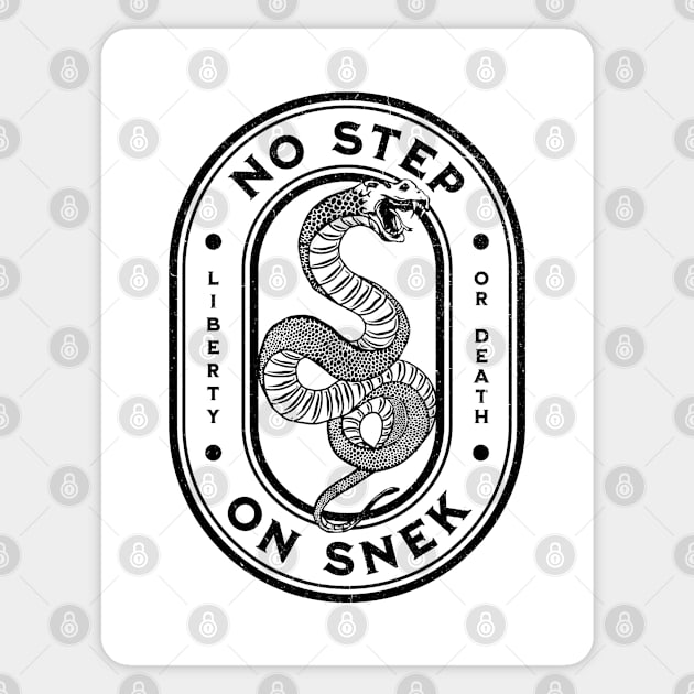 No Step On Snek Magnet by Three Meat Curry